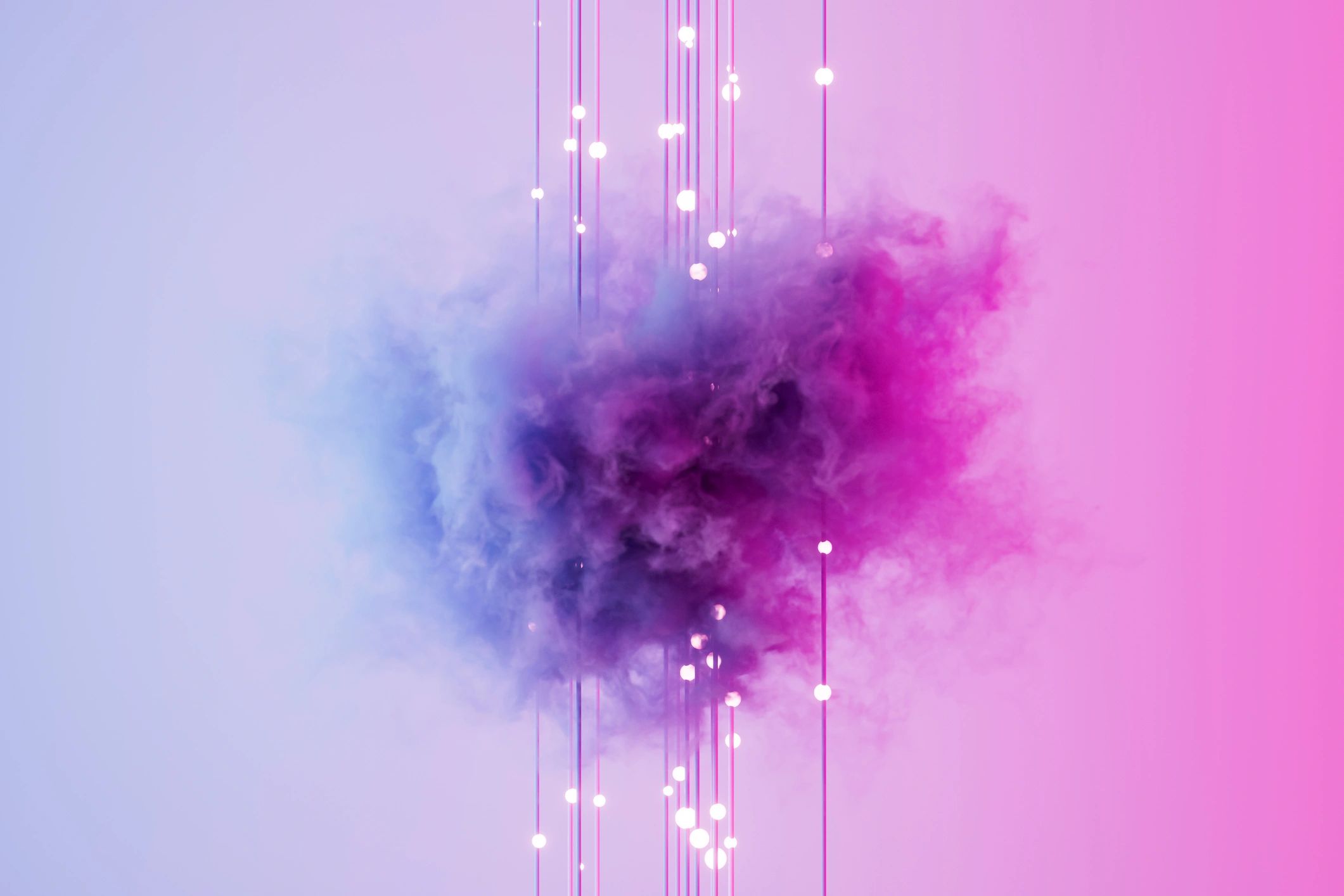 Cloud computing and AI infrastructure illustration